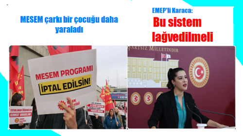 MESEM çarkı bir çocuğu daha yaraladı